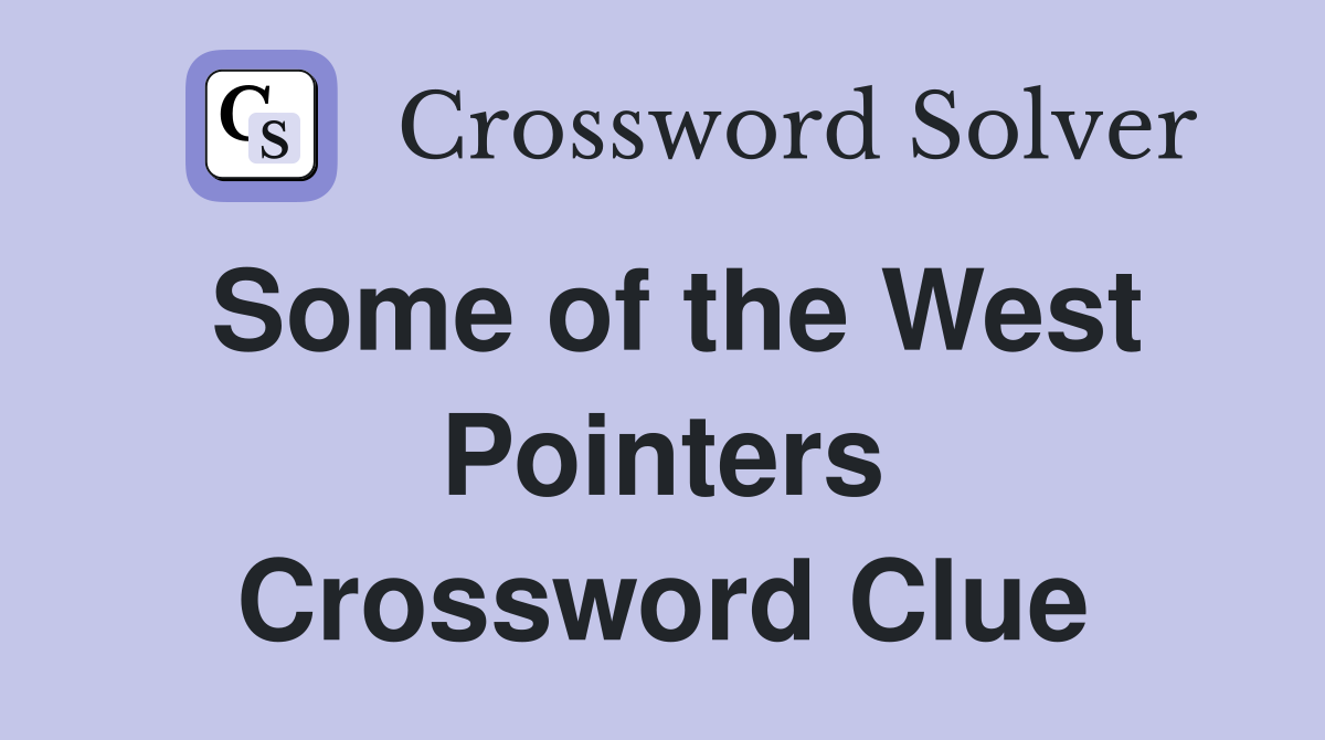 Some of the West Pointers Crossword Clue