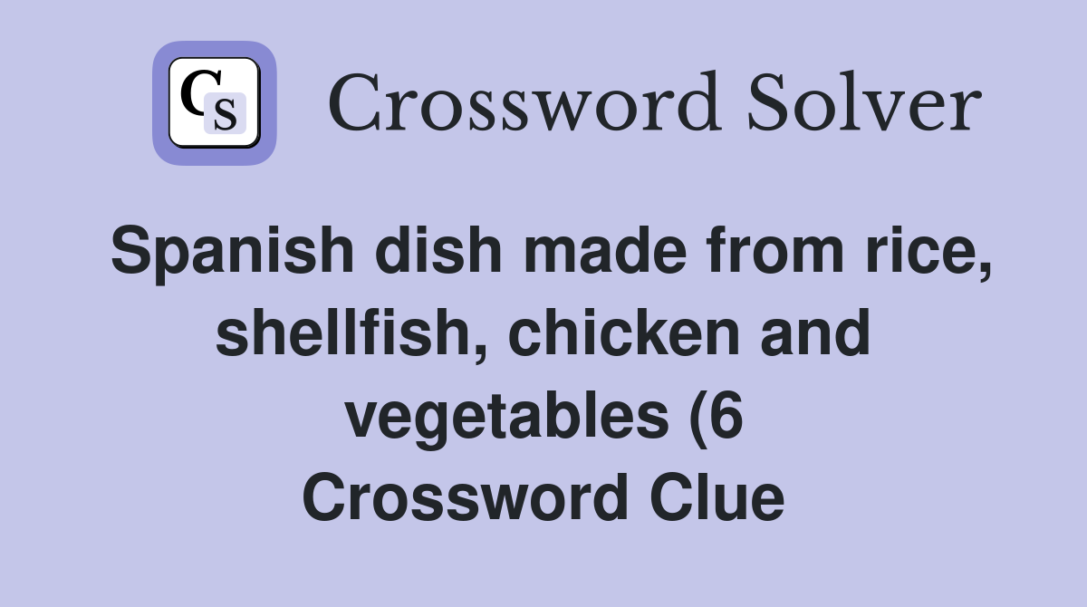 Spanish dish made from rice shellfish chicken and vegetables (6 Spanish dish made from rice shellfish chicken and vegetables (6