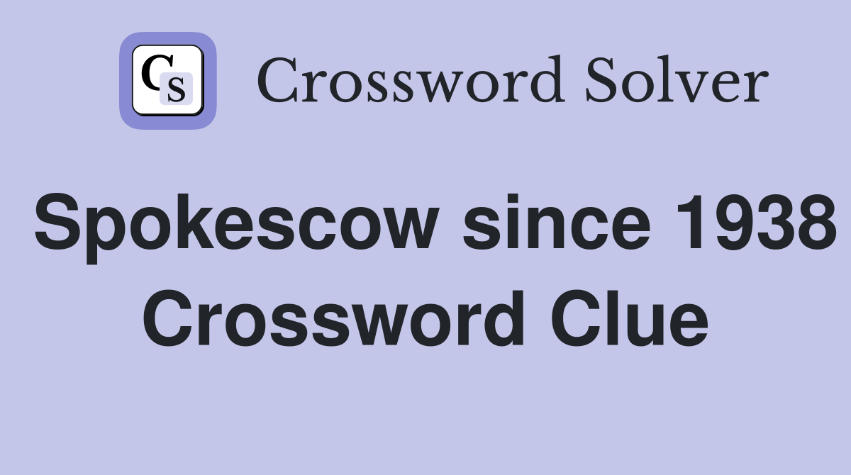 Spokescow since 1938 Crossword Clue