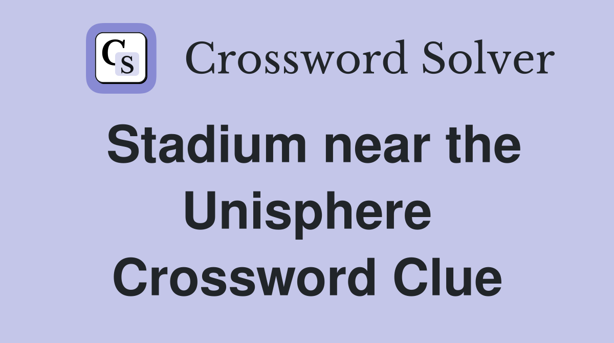 Stadium near the Unisphere Crossword Clue