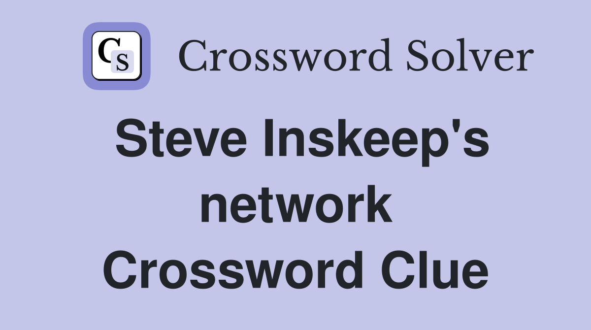 Steve Inskeep's network Crossword Clue