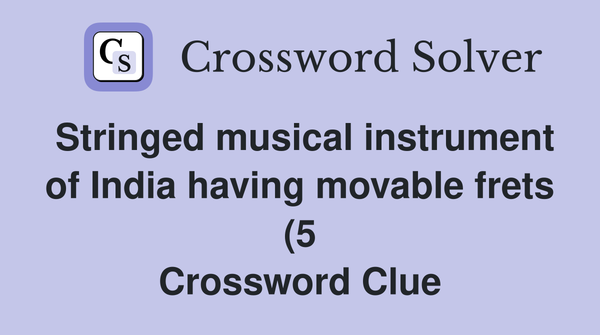 Stringed musical instrument of India having movable frets (5 Stringed musical instrument of India having movable frets (5