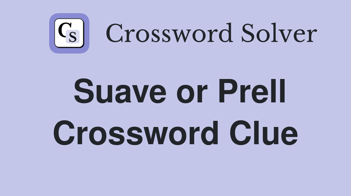 Suave or Prell Crossword Clue