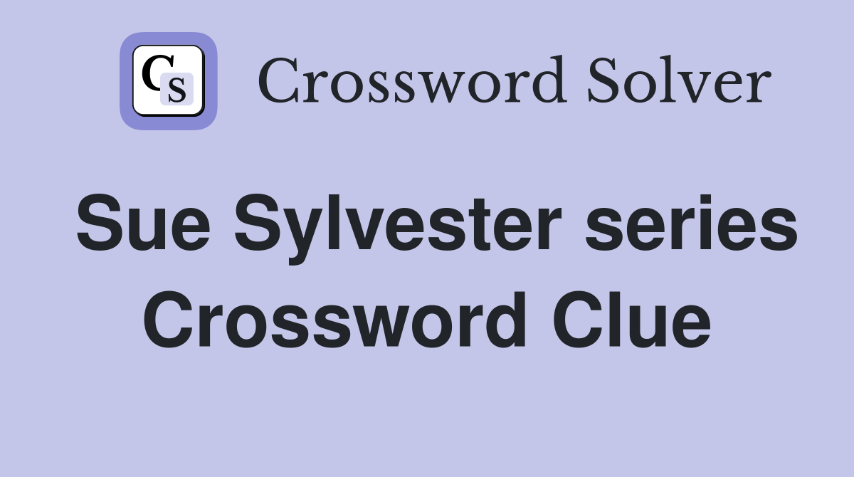 Sue Sylvester series Crossword Clue
