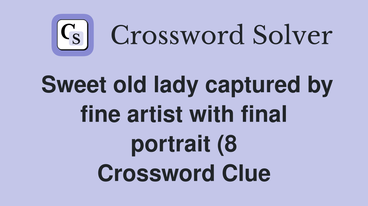 Sweet old lady captured by fine artist with final portrait (8 Sweet old lady captured by fine artist with final portrait (8