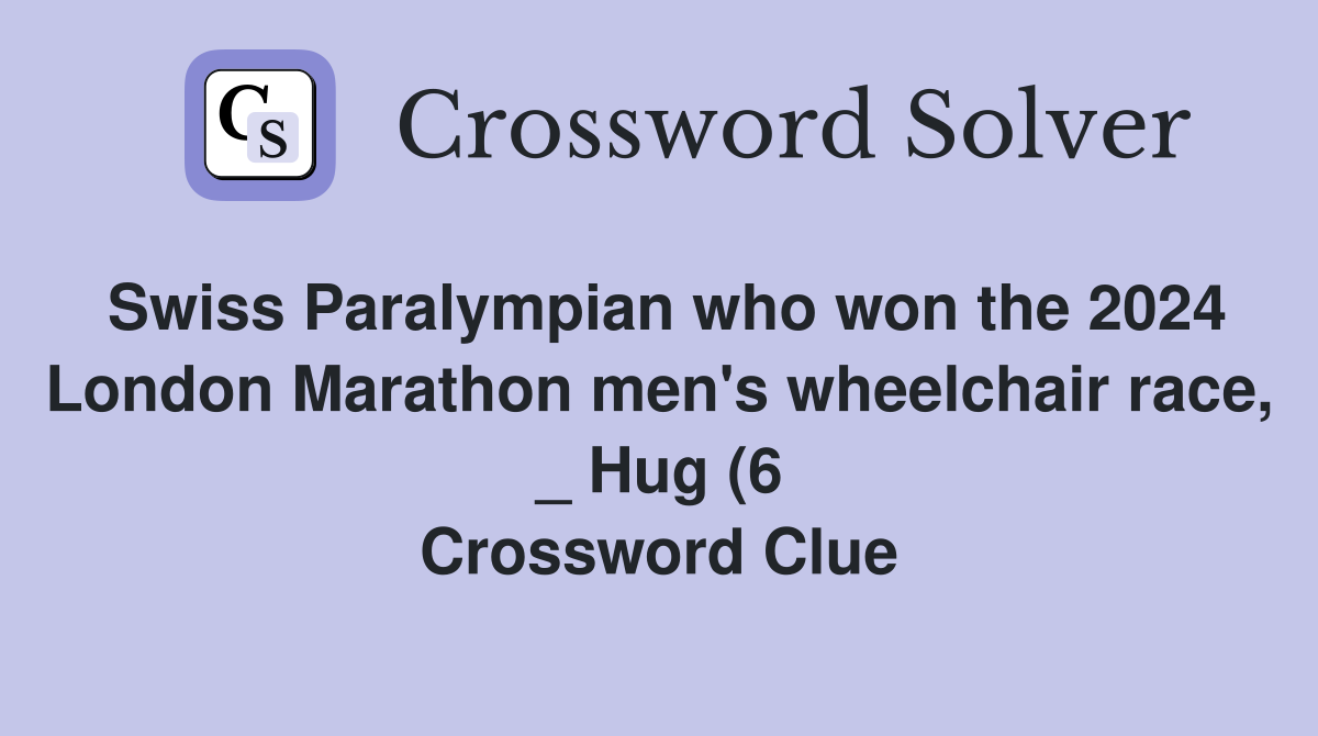 Swiss Paralympian who won the 2024 London Marathon men #39 s wheelchair Swiss Paralympian who won the 2024 London Marathon men #39 s wheelchair