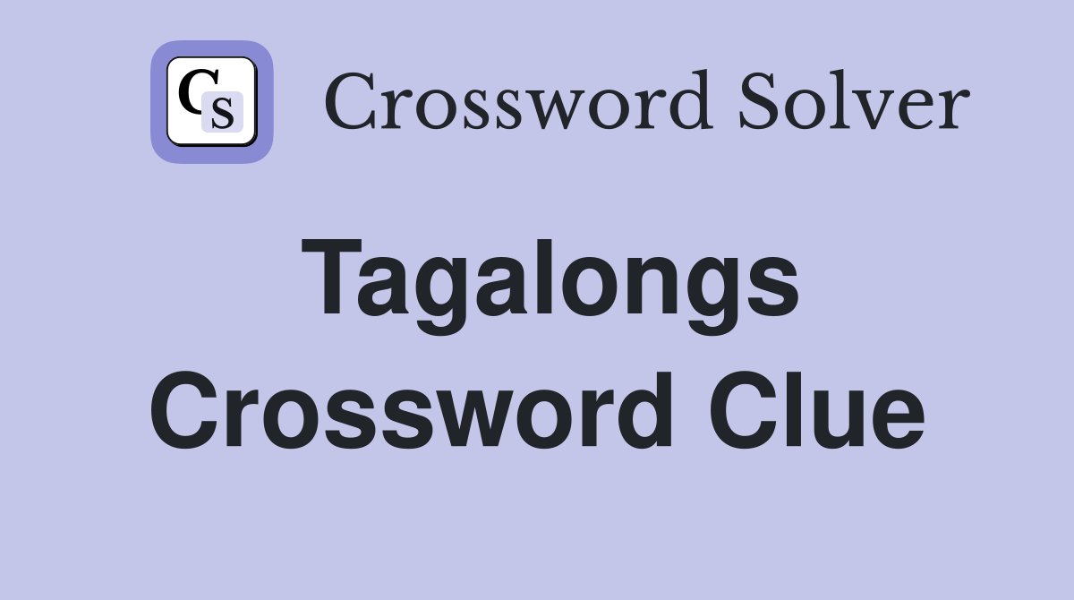 Tagalongs Crossword Clue