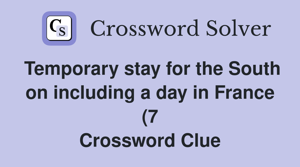 Temporary stay for the South on including a day in France (7 Temporary stay for the South on including a day in France (7