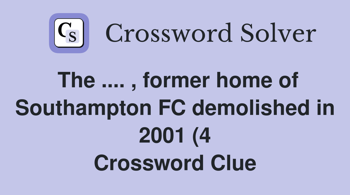 The former home of Southampton FC demolished in 2001 (4 The former home of Southampton FC demolished in 2001 (4