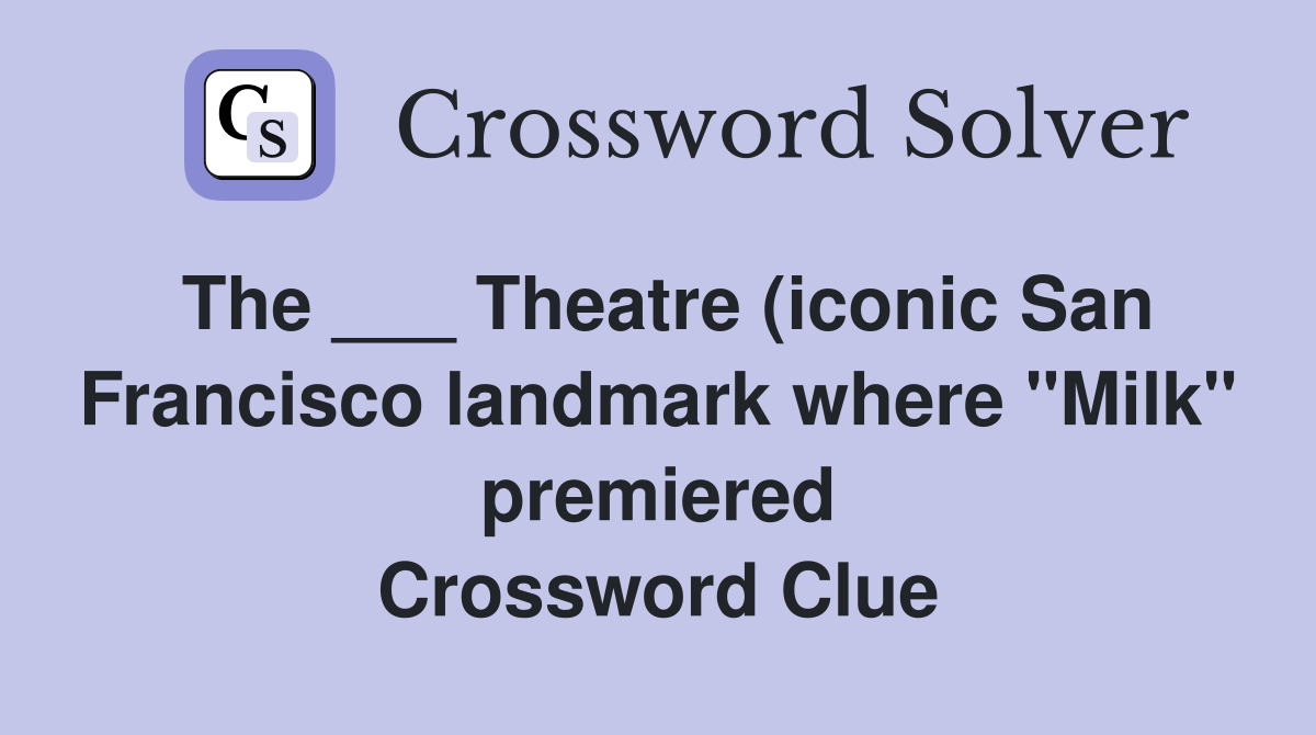 The Theatre (iconic San Francisco landmark where quot Milk quot premiered The Theatre (iconic San Francisco landmark where quot Milk quot premiered