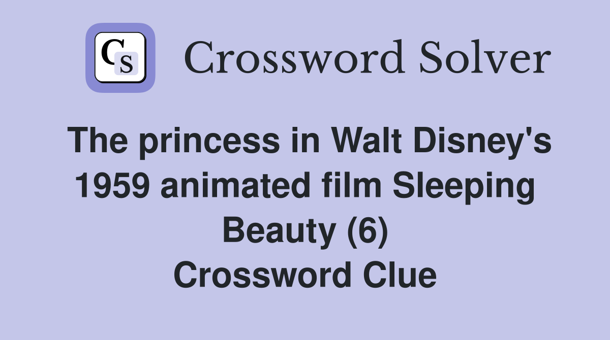 The princess in Walt Disney #39 s 1959 animated film Sleeping Beauty (6