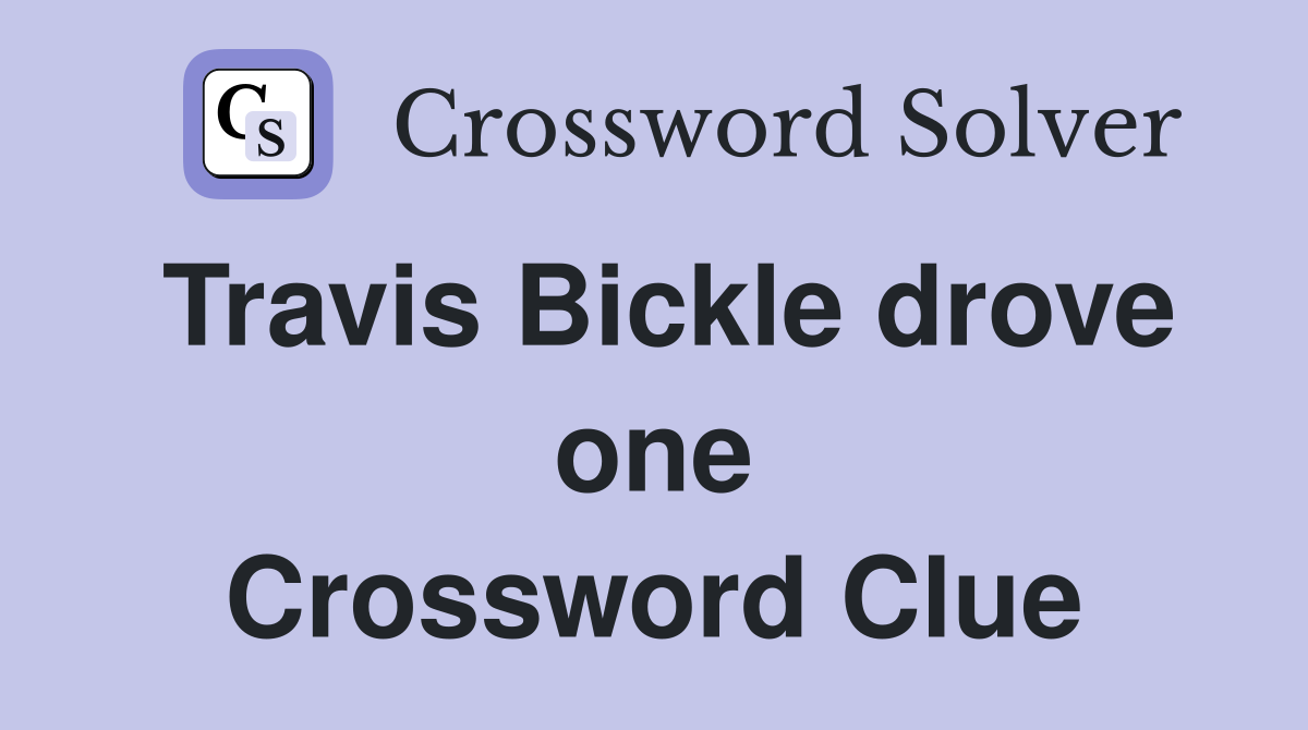 Travis Bickle drove one Crossword Clue