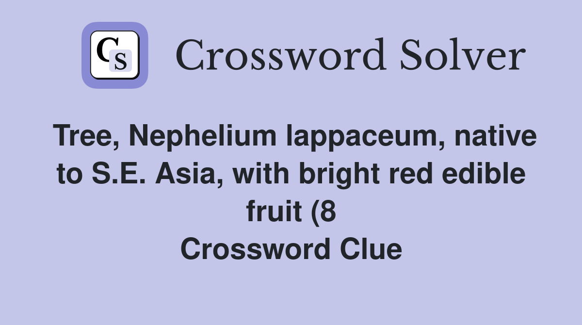 Tree Nephelium lappaceum native to S E Asia with bright red edible Tree Nephelium lappaceum native to S E Asia with bright red edible