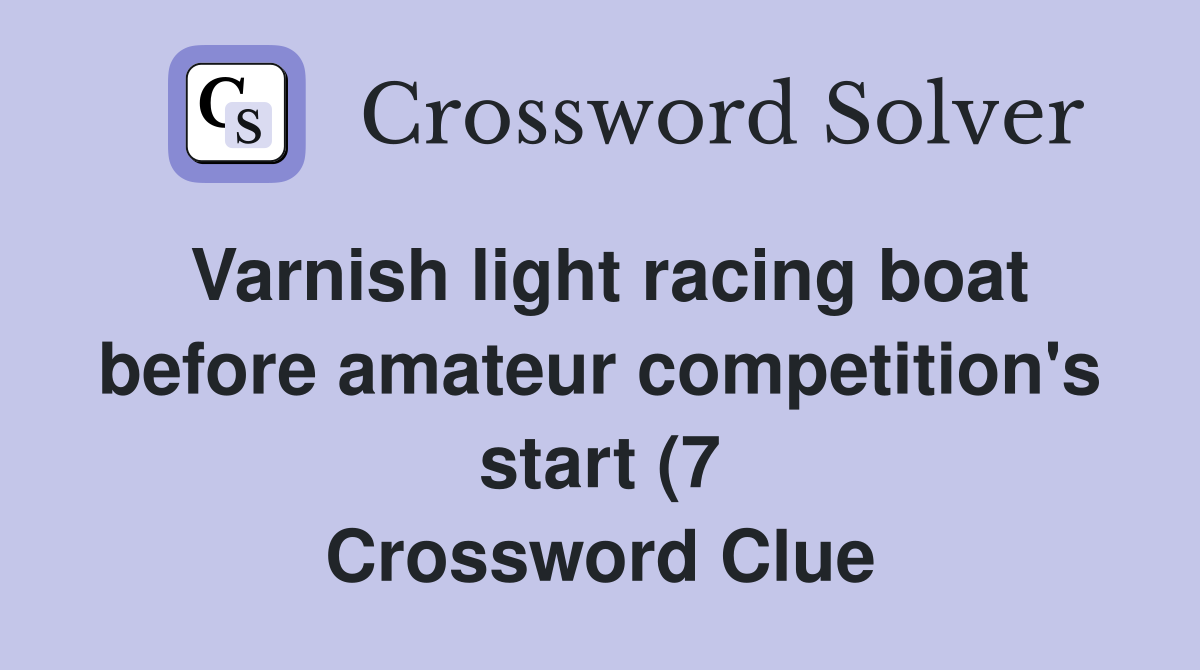 Varnish light racing boat before amateur competition #39 s start (7 Varnish light racing boat before amateur competition #39 s start (7
