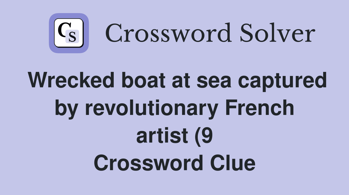 Wrecked boat at sea captured by revolutionary French artist (9 Wrecked boat at sea captured by revolutionary French artist (9