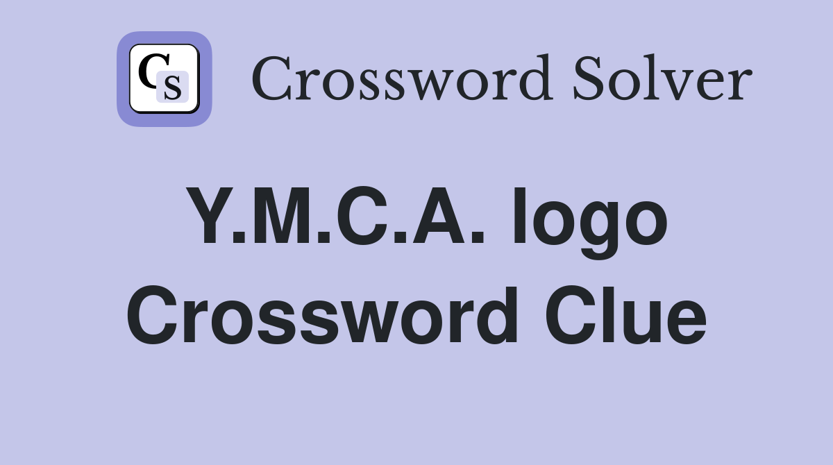 Y.M.C.A. logo Crossword Clue