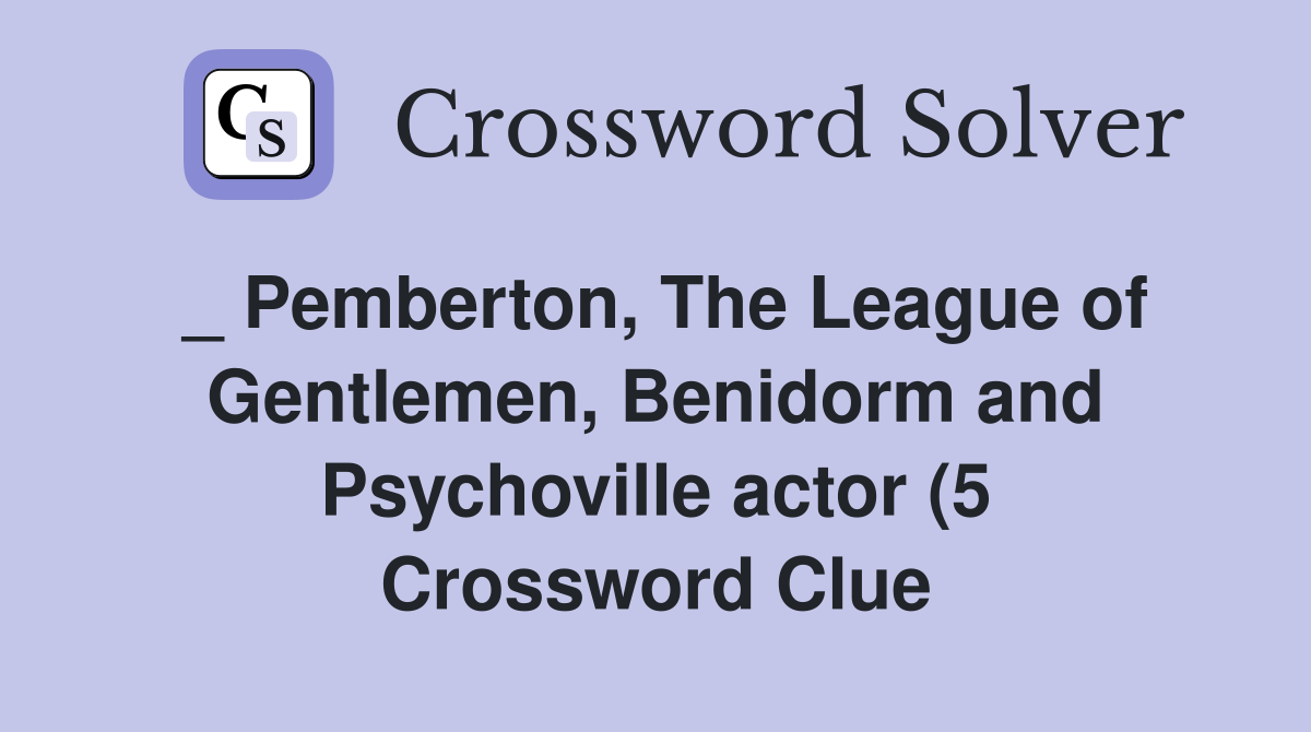 Pemberton The League of Gentlemen Benidorm and Psychoville actor (5 Pemberton The League of Gentlemen Benidorm and Psychoville actor (5