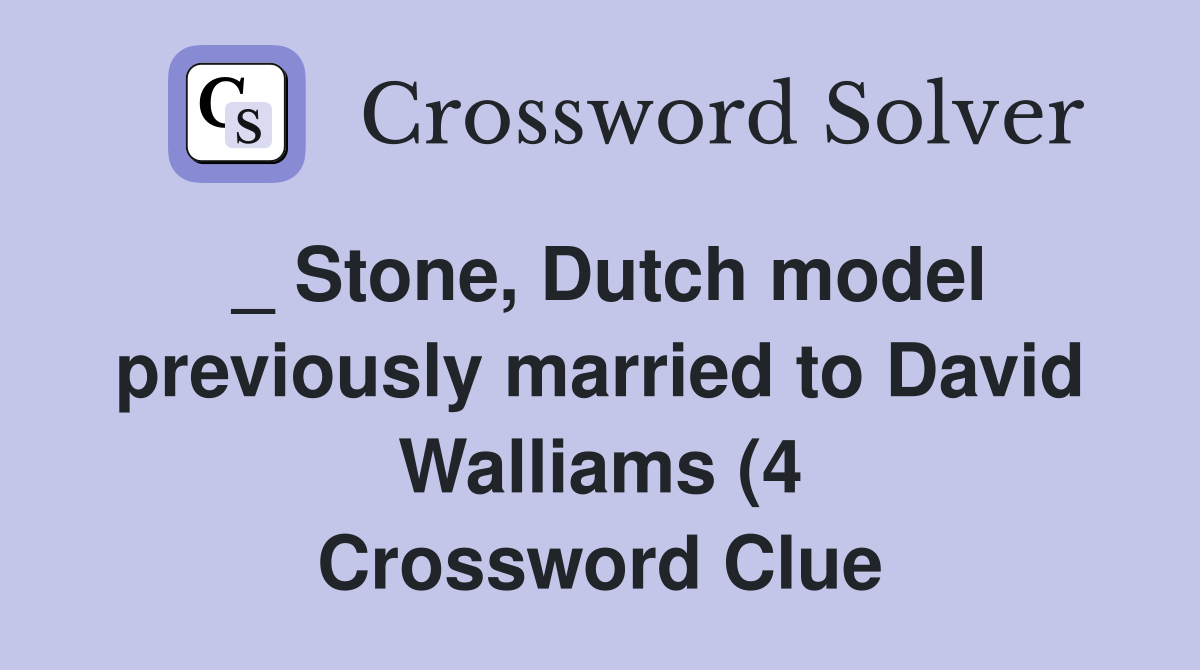 Stone Dutch model previously married to David Walliams (4 Stone Dutch model previously married to David Walliams (4