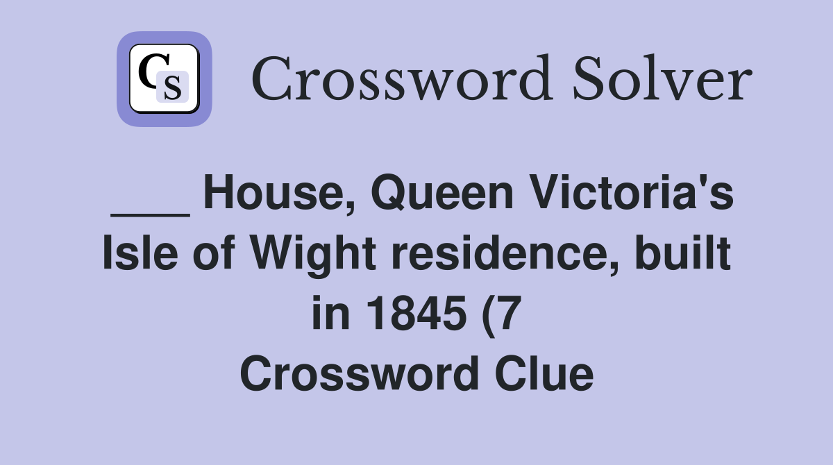 House Queen Victoria #39 s Isle of Wight residence built in 1845 (7 House Queen Victoria #39 s Isle of Wight residence built in 1845 (7