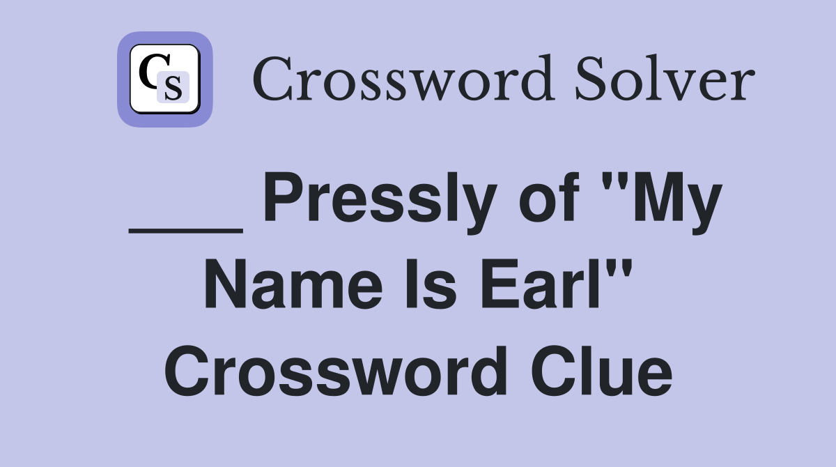 ___ Pressly of "My Name Is Earl" Crossword Clue