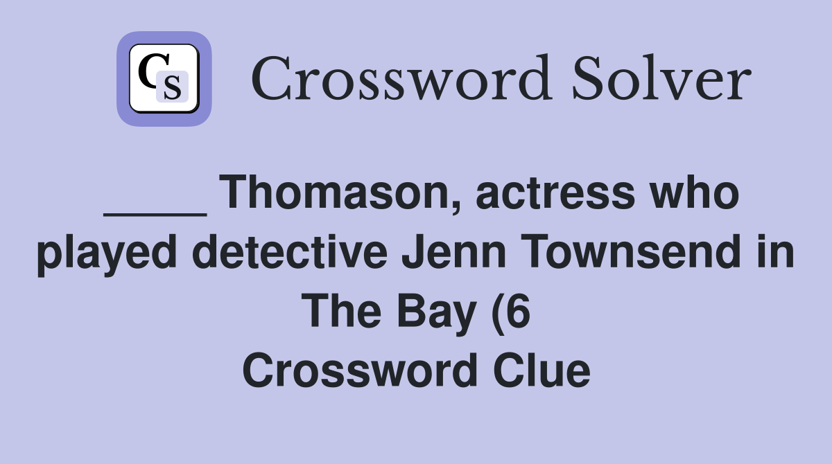Thomason actress who played detective Jenn Townsend in The Bay (6 Thomason actress who played detective Jenn Townsend in The Bay (6